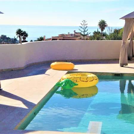 Villa El Sol Met Zeezicht In Calpe *